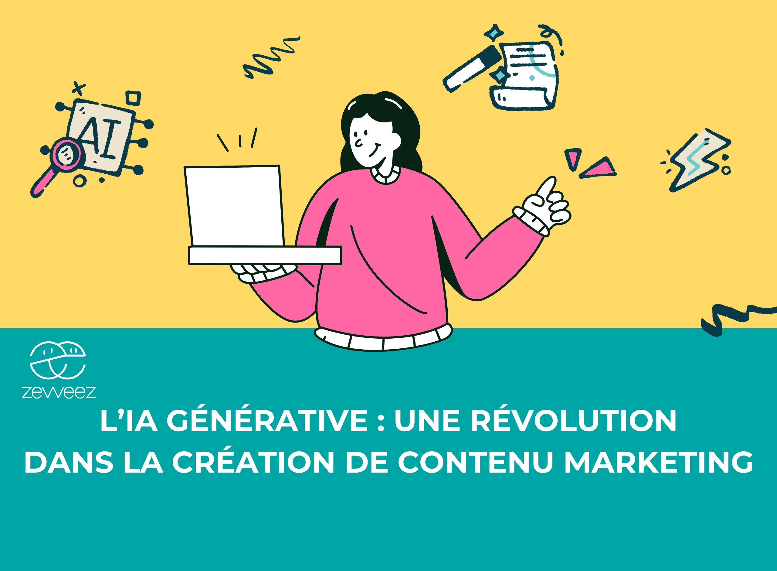 L'IA générative : Une révolution dans la création de contenu marketing